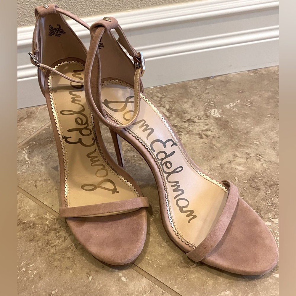 Sam Edelman suede heel size 8.5